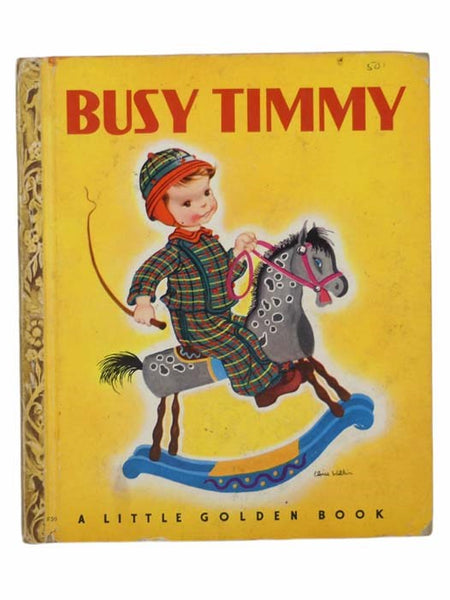 Busy Timmy (A Little Golden Book)