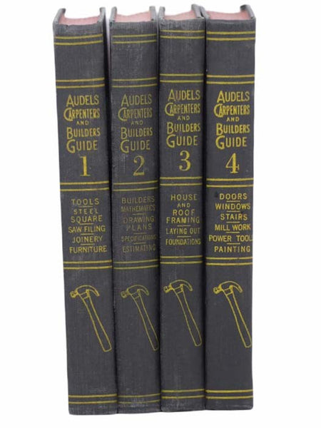 Audels Carpenters and Builders Guide, in Four Volumes: A Practical Illustrated Trade Assistant on Modern Construction for Carpenters - Joiners - Builders - Mechanics and All Wood Workers, Explaining in Practical, Concise Language and by Well Done Illustr…