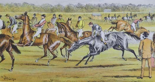 Racing and Steeple-Chasing (The Badminton Library of Stories and Pastimes)