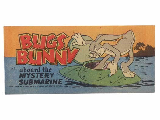 Bugs Bunny Aboard the Mystery Submarine (Warner Bros. Cartoons, Bugs Bunny Comic Books A2)