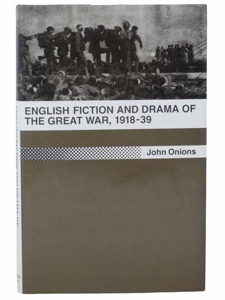 English Fiction and Drama of the Great War, 1918-39