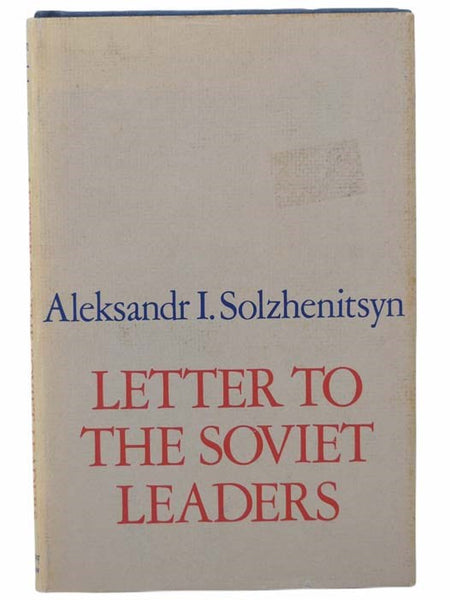 Letter to the Soviet Leaders