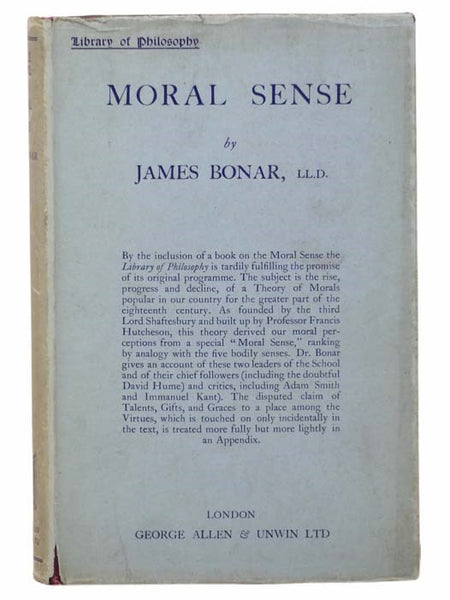 Moral Sense (Library of Philosophy)