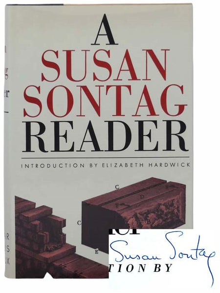 A Susan Sontag Reader