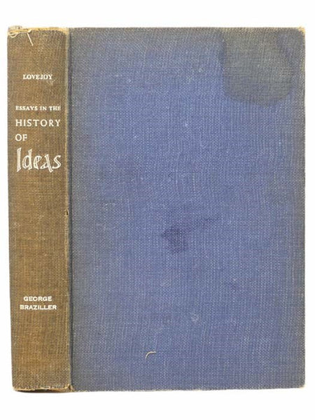 Essays in the History of Ideas