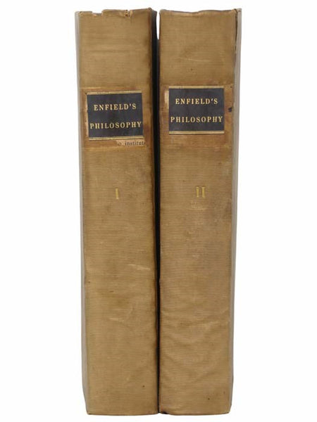 The History of Philosophy, from the Earliest Times to the Beginning of the Present Century. Drawn up from Brucker's Historia Critica Philosophiae. in Two Volumes.