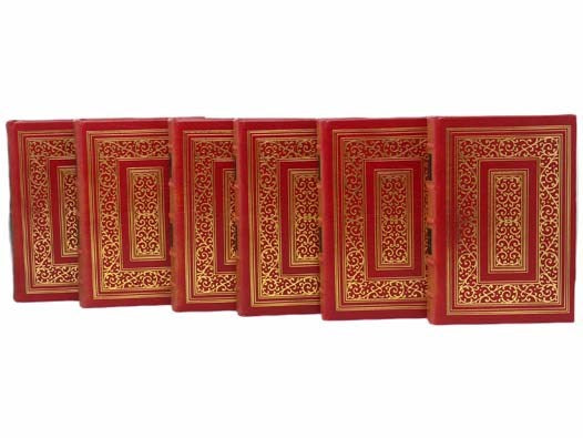 The World Crisis: The First World War, Complete in Six [6] Volumes: 1911-1914; 1915; 1916-1918 Part I; 1916-1918 Part II; The Aftermath; The Eastern Front (The Easton Press Collector's Edition, Bound in Genuine Leather)