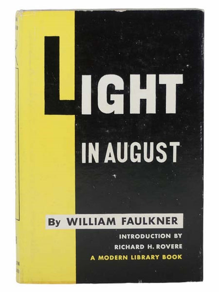 Light in August (The Modern Library of the World's Best Books, ML 88)