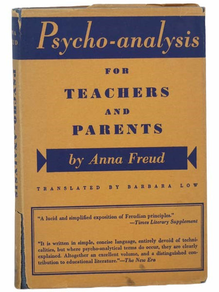 Psycho-analysis for Teachers and Parents: Introductory Lectures [Psychoanalysis]