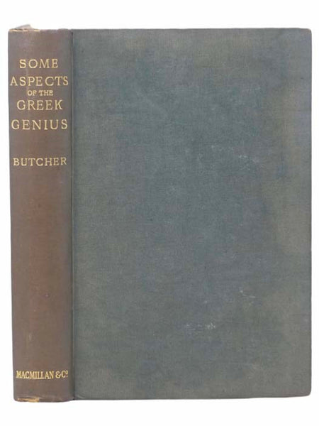 Some Aspects of the Greek Genius
