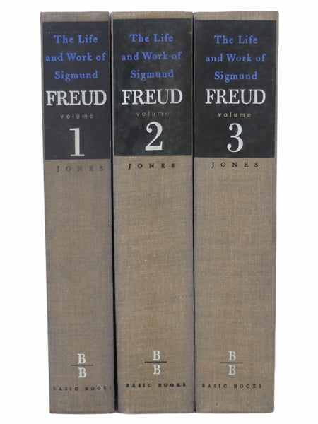 The Life and Work of Sigmund Freud, in Three Volumes: 1856-1900: The Formative Years and the Great Discoveries; 1901-1919: Years of Maturity; 1919-1939: The Last Phase