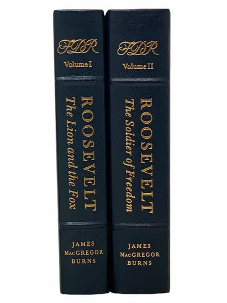 Roosevelt, in Two Volumes: The Lion and the Fox; The Soldier of Freedom (The Library of the Presidents) [Franklin Delano Roosevelt / FDR]