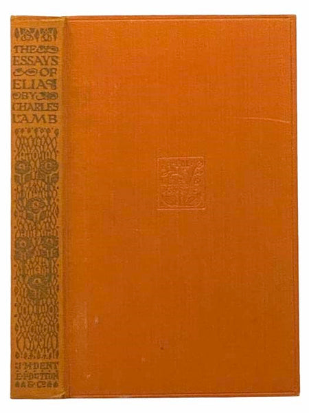 The Essays of Elia (Everyman's Library)