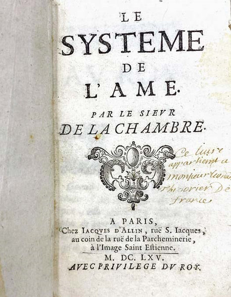 Le Systeme de l'Ame.