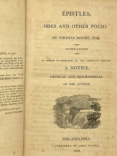 Epistles, Odes and Other Poems. To Which is Prefixed, by the American Editor, a Notice, Critical and Biographical of the Author
