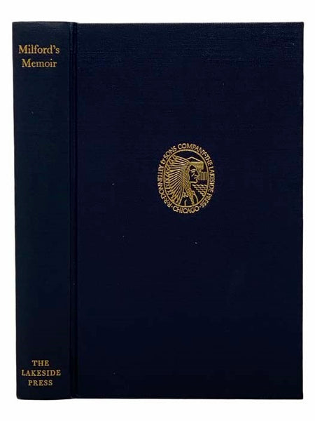 Memoir or A Cursory Glance at My Different Travels & My Sojourn in the Creek Nation (The Lakeside Classics Vol. 54)