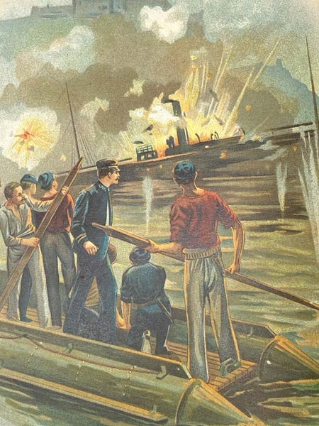The Gallant Deeds of Our Naval Heroes, Told for Boys and Girls. The Thrilling Story of America's Navy. Including the Adventures of Captain Paul Jones, Commodore Perry, Commodore Decatur, Admiral Farragut, Admiral Dewey, and Many Others of America's Brave…