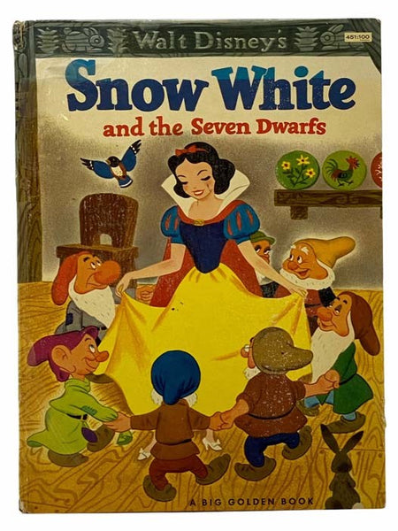 Walt Disney's Snow White and the Seven Dwarfs: A Big Golden Book [Dwarves]