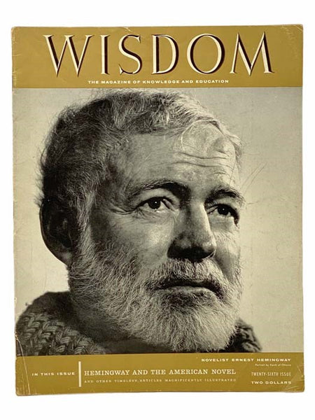 Wisdom: The Magazine of Knowledge and Education, Issue 26, Volume 3, Number 26, June 1958