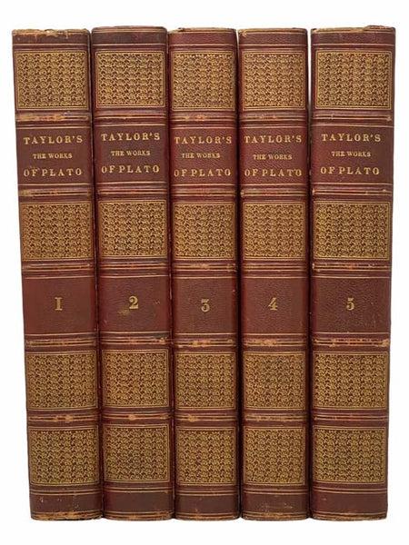 The Works of Plato, viz. His Fifty-Five Dialogues, and Twelve Epistles, Translated from the Greek; Nine of the Dialogues by the Late Floyer Sydenham, and the Remainder by Thomas Taylor: with Occasional Annotations on the Nine Dialogues Translated by Syde…
