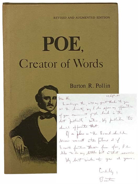 Poe, Creator of Words (Revised and Augmented Edition)