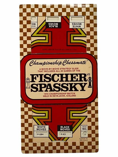 Fischer vs. Spassky: A Move-By-Move Strategy Slide That Includes All 20 Games of the 1972 Championship Match Held in Reykjavik, Iceland