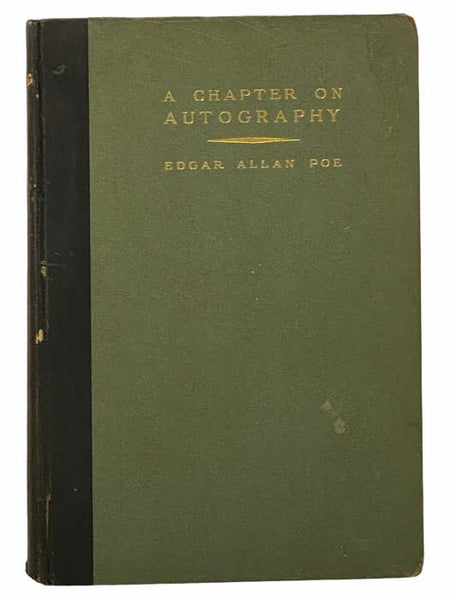 A Chapter on Autography