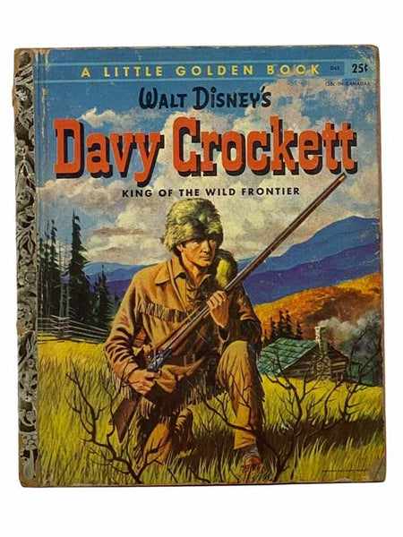 Walt Disney's Davy Crockett: King of the Wild Frontier (A Little Golden Book)