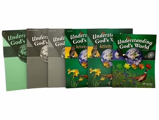 Understanding God's World: Fourth Edition - Abeka 4th Grade Science Curriculum 6-Volume Set (Understanding God's World Textbook; Activity Book; Activity Book Key; Quizzes & Tests; Quiz/Test Key; Answer Key)