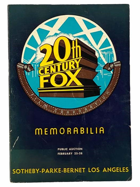 Movie Memorabilia: Inactive Properties Including Furniture, Decorative Objects, Paintings, Posters, Set Sketches and Other Decorations, Carriages and Model Airplanes and Ships, Firearms - The Property of 20th Century-Fox Film Corporation