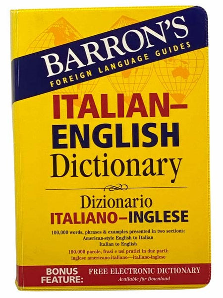 Barron's Italian-English Dictionary / Dizionario Italiano-Inglese