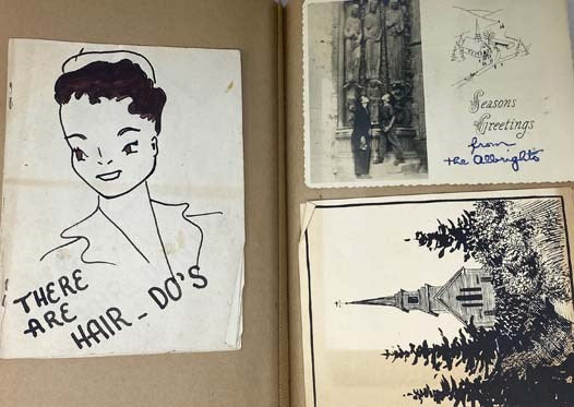 1930s and '40s Nurse's Scrapbook with Photographs, News Clippings, and Ephemera Related to Massachusetts General Hospital