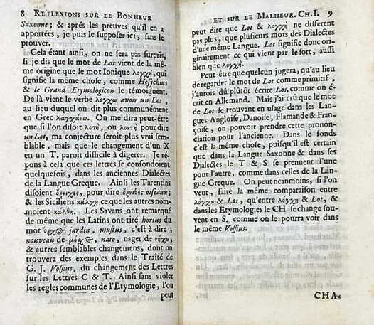 Reflexions sur ce que l'on Appelle Bonheur et Malheur en Matiere de Loteries, et sur le Bon Usage qu'on en Peut Faire.