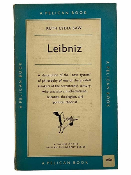 Leibniz (Pelican Philosophy Series)