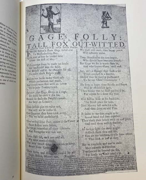 Massachusetts Broadsides of the American Revolution