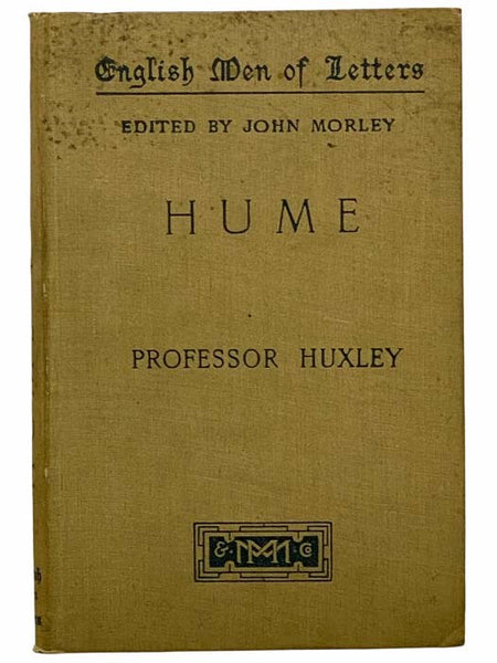 Hume (English Men of Letters) [David]