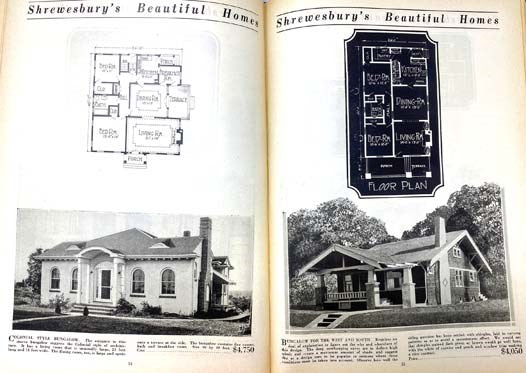 Shrewesbury House Plans: Tables and Other Information for Builders