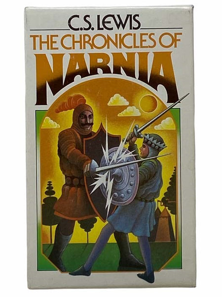 The Chronicles of Narnia, Boxed Set in Seven Volumes: 1. The Magician's Nephew; 2. The Lion the Witch and the Wardrobe; 3. The Horse and His Boy; 4. Prince Caspian; 5. The Voyage of the Dawn Treader; 6. The Silver Chair; 7. The Last Battle