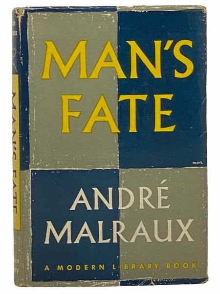 Man's Fate (La Condition Humaine) (The Modern Library of the World's Best Books, ML 33)