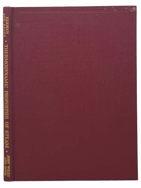 Thermodynamic Properties of Steam, Including Data for the Liquid and Solid Phases