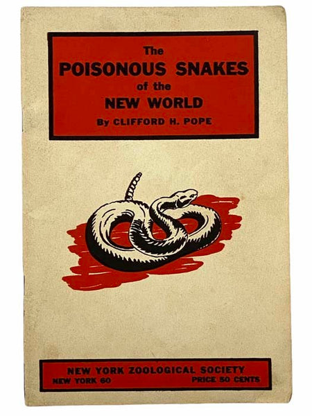 The Poisonous Snakes of the New World