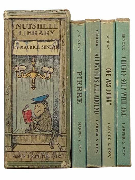 Nutshell Library: Pierre: A Cautionary Tale; Alligators All Around: An Alphabet; One Was Johnny: A Counting Book; Chicken Soup with Rice: A Book of Months