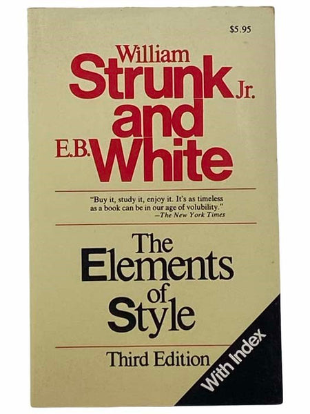 The Elements of Style: Third Edition