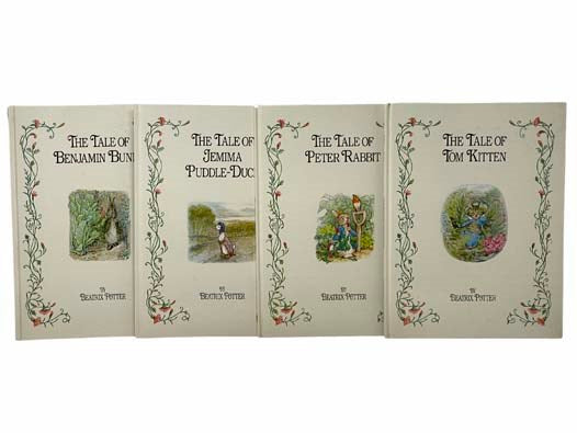Beatrix Potter, Four Volume Set: The Tale of Benjamin Bunny; The Tale of Jemima Puddle-Duck; The Tale of Peter Rabbit; The Tale of Tom Kitten