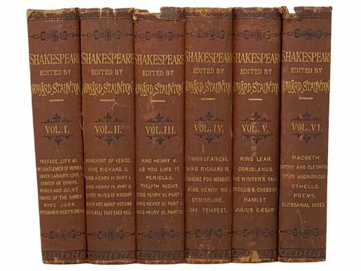 The Works of William Shakespeare, in Six Volumes, with Copious Notes, Glossary, Life, &c.