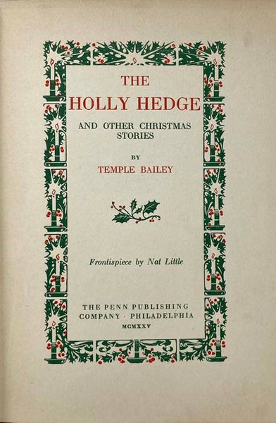 The Holly Hedge and Other Christmas Stories