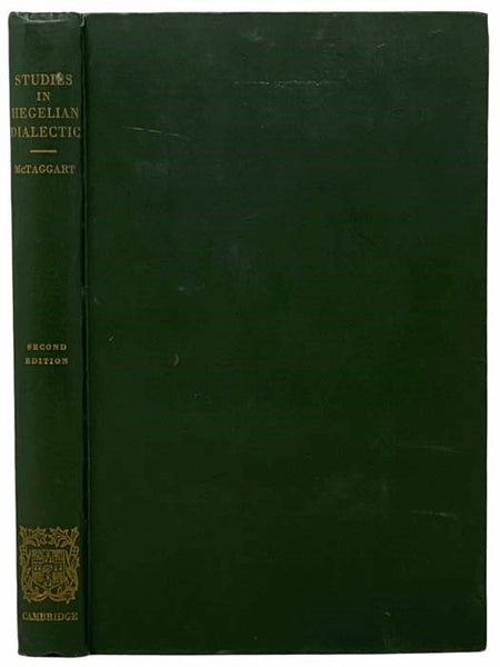 Studies in the Hegelian Dialectic