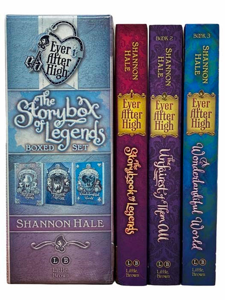 Ever After High, The Storybox of Legends Boxed Set: The Storybook of Legends; The Unfairest of Them All; A Wonerlandiful World