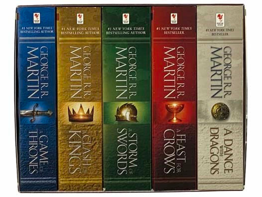 A Song of Ice and Fire Series 5 Volume Set: A Game of Thrones; A Clash of Kings; A Storm of Swords; A Feast for Crows; A Dance with Dragons