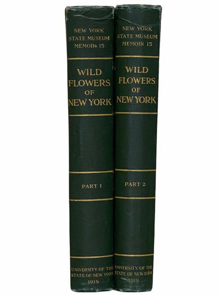 Wild Flowers of New York, in Two Parts (The University of the State of New York State Memoir 15) [Wildflowers]